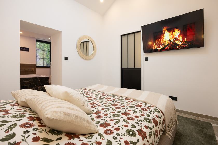Hermitage Spa en journée : la chambre